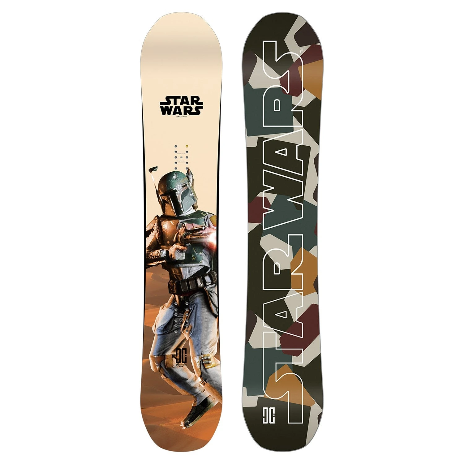 DC Star Wars Boba Fett Ply 2023 - Men's Snowboard - Image 2