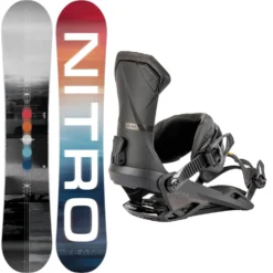 Nitro Team 2023 + Nitro Team Binding 2023 - Men's Package