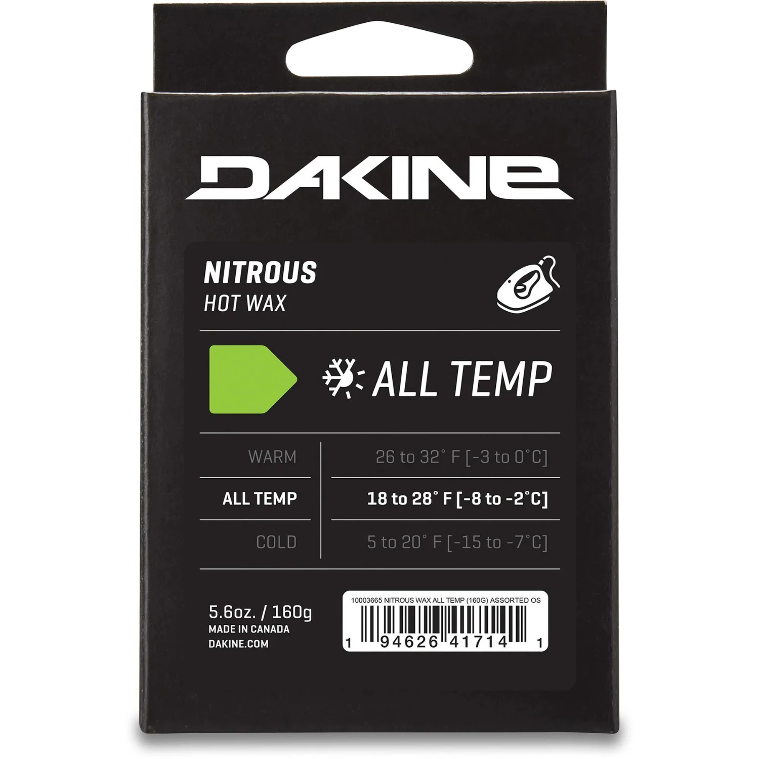 Dakine Nitrous All Temp Wax