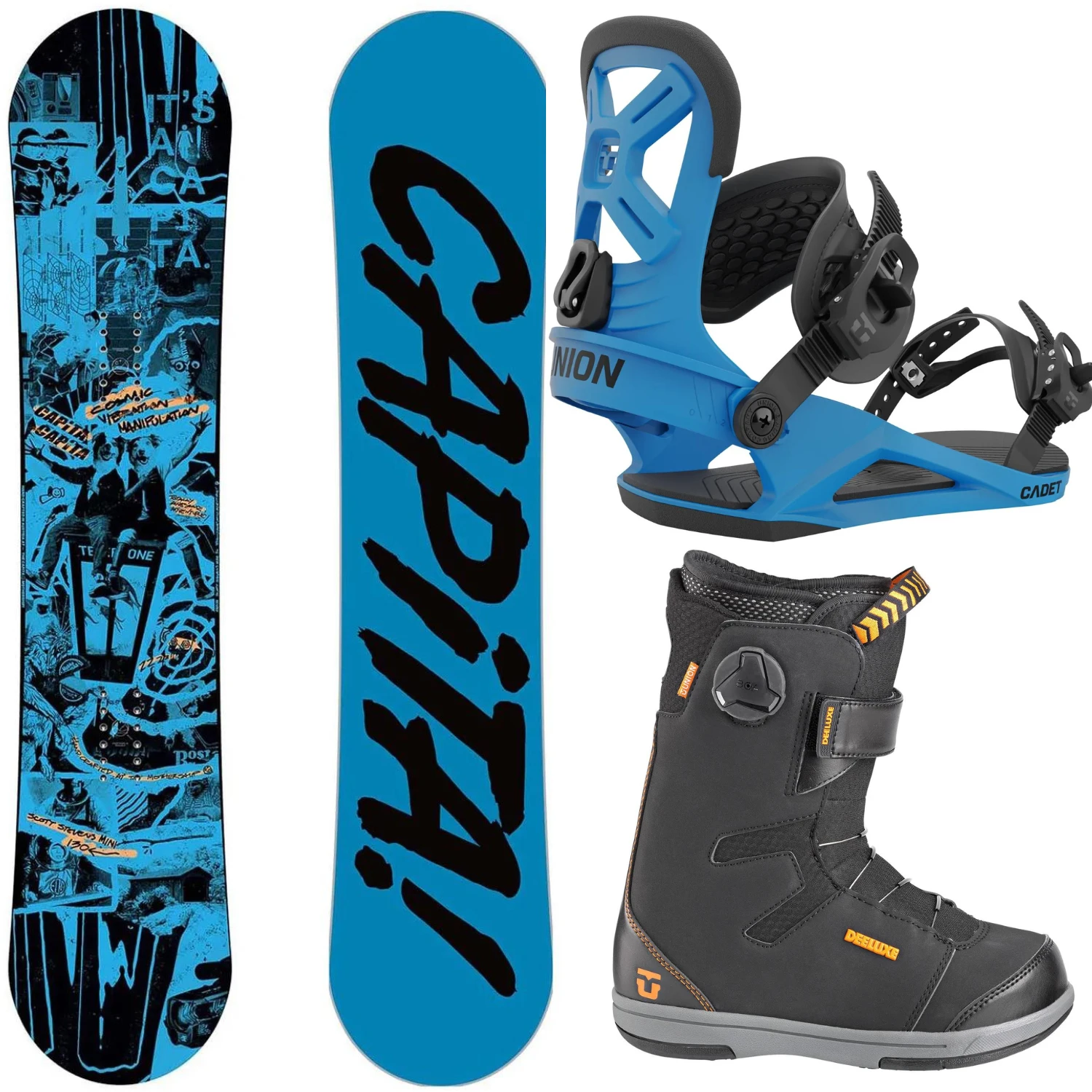 Capita Scott Stevens Mini 2023 + Union Cadet 2023 + Union Cadet Boots 2023 - Kid's Package