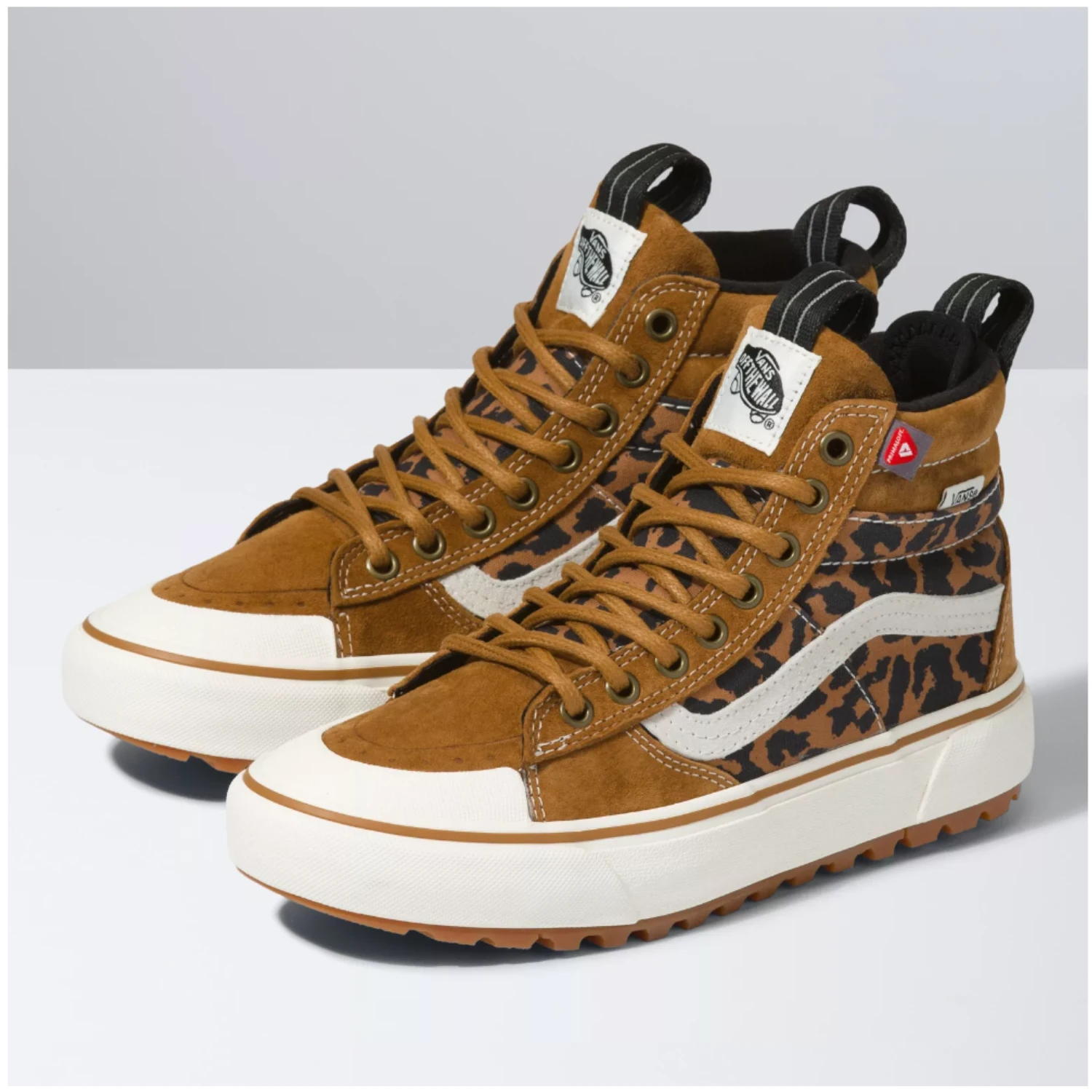 Vans Sk8-Hi MTE-2 Chipmunk/Leopard Womens Skate Shoes - Image 4
